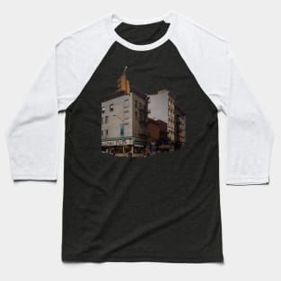 Little Italy Manhattan NYC Baseball T-Shirt